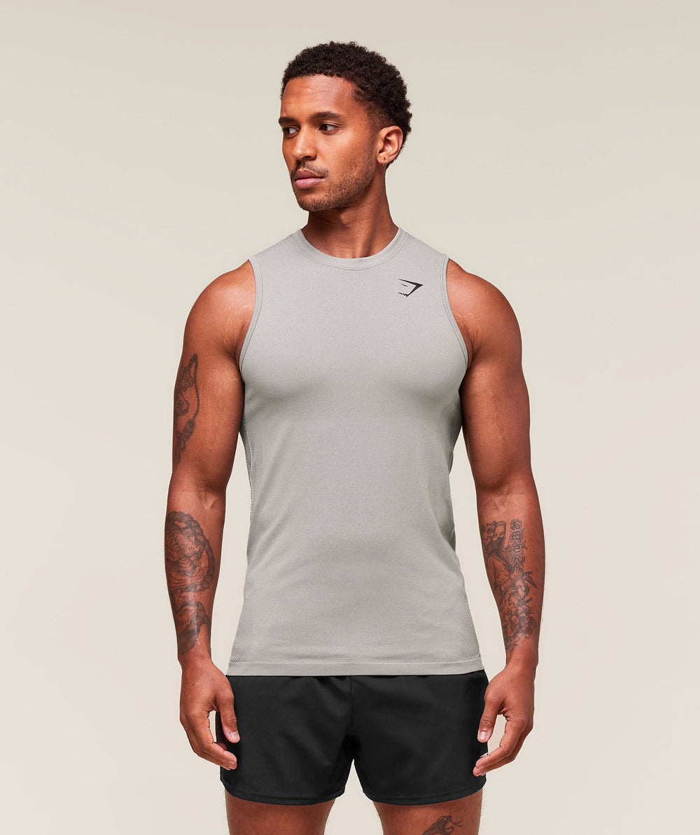 Vital Tank - Light Grey/Smokey Grey