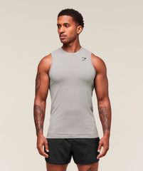 Vital Tank - Light Grey/Smokey Grey