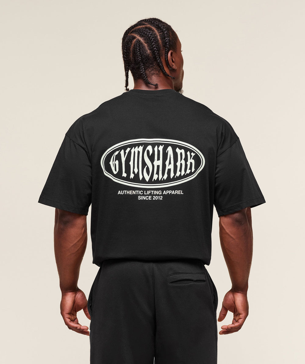 Authentic Lifting Apparel T-Shirt - Black