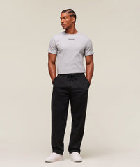 Premium Ribbed T-Shirt - Light Grey Core Marl
