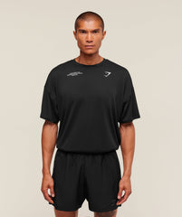 Conditioning Club Oversized T-Shirt - Black