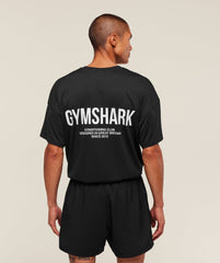 Conditioning Club Oversized T-Shirt - Black