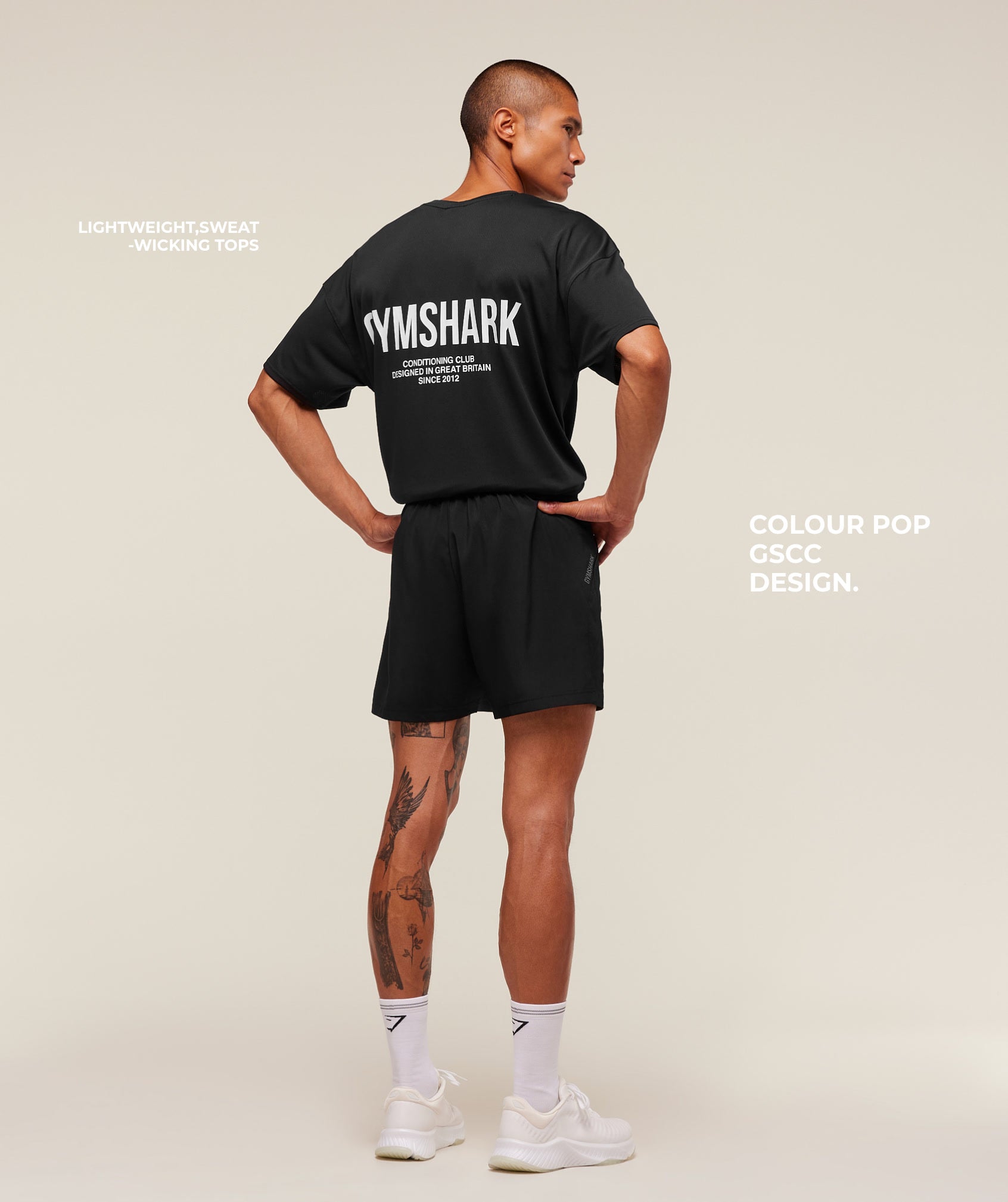 Conditioning Club Oversized T-Shirt - Black