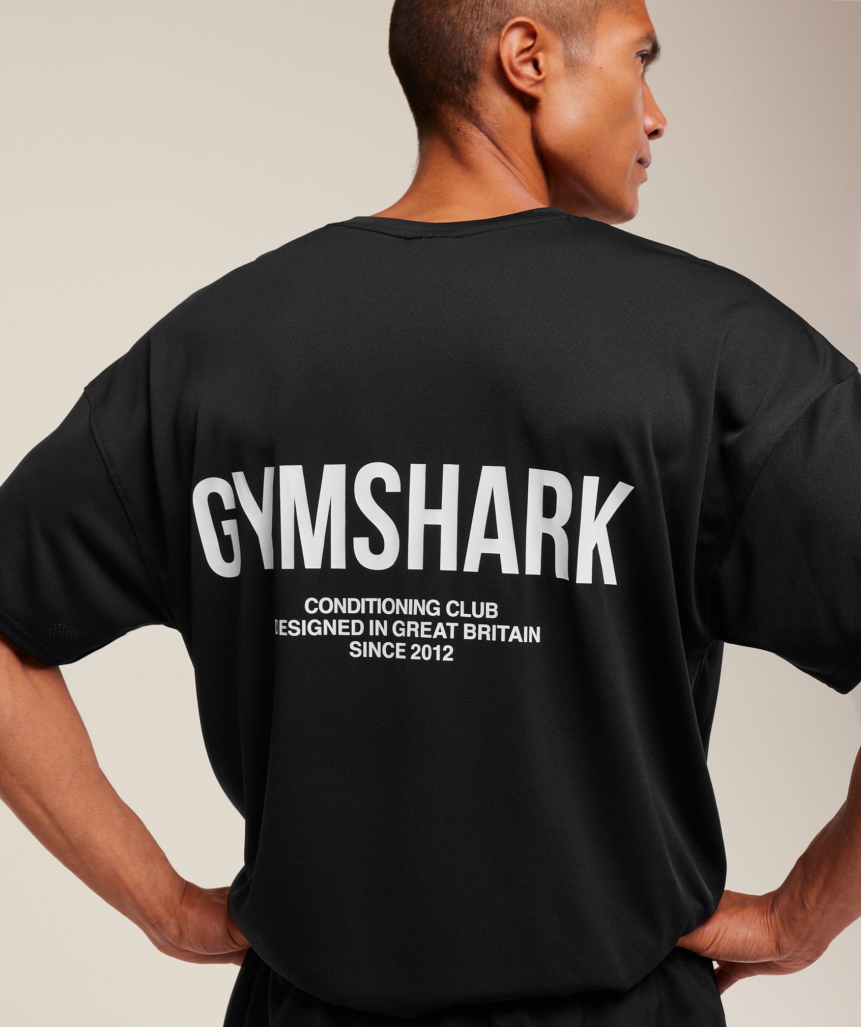 Conditioning Club Oversized T-Shirt - Black