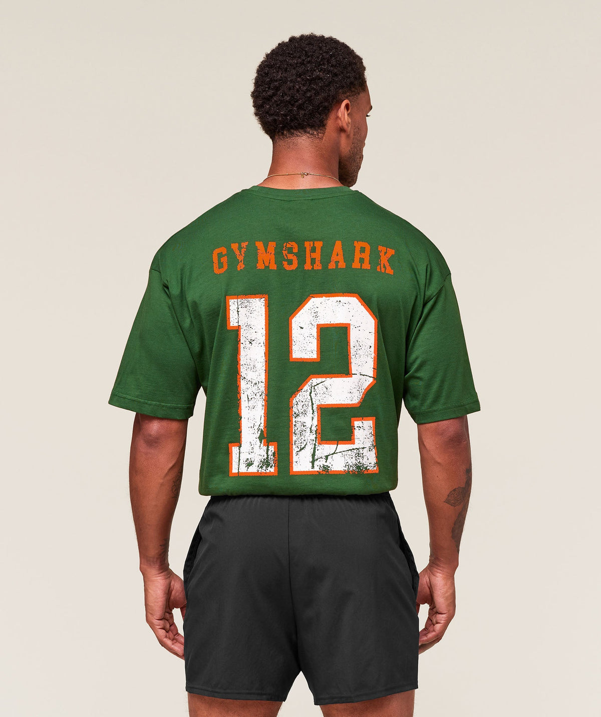 Collegiate Graphic T-shirt - Athletic Green