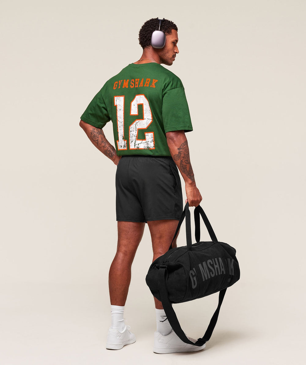 Collegiate Graphic T-shirt - Athletic Green