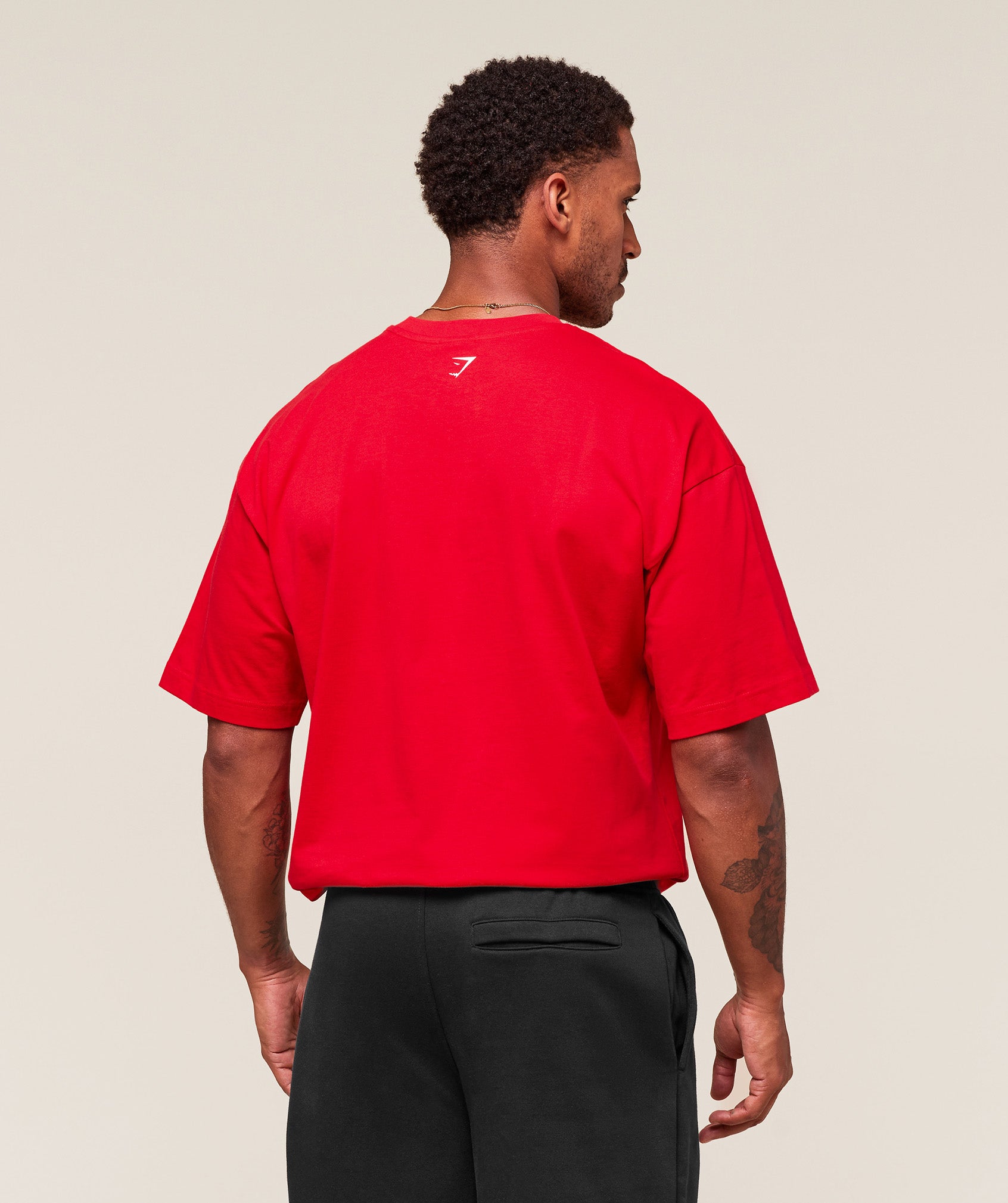 Worn Graphic T-Shirt - Athletic Red