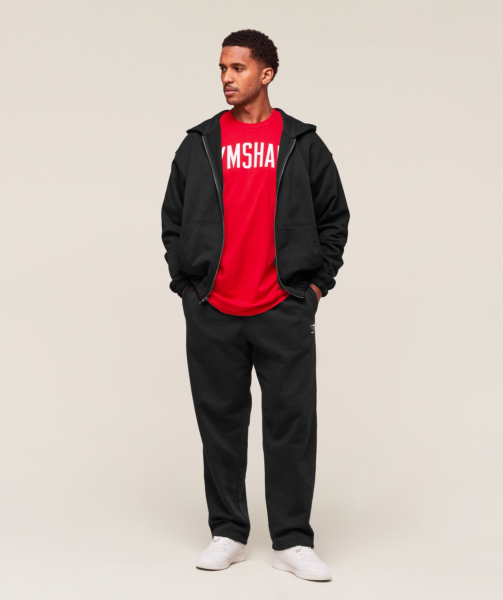 Worn Graphic T-Shirt - Athletic Red
