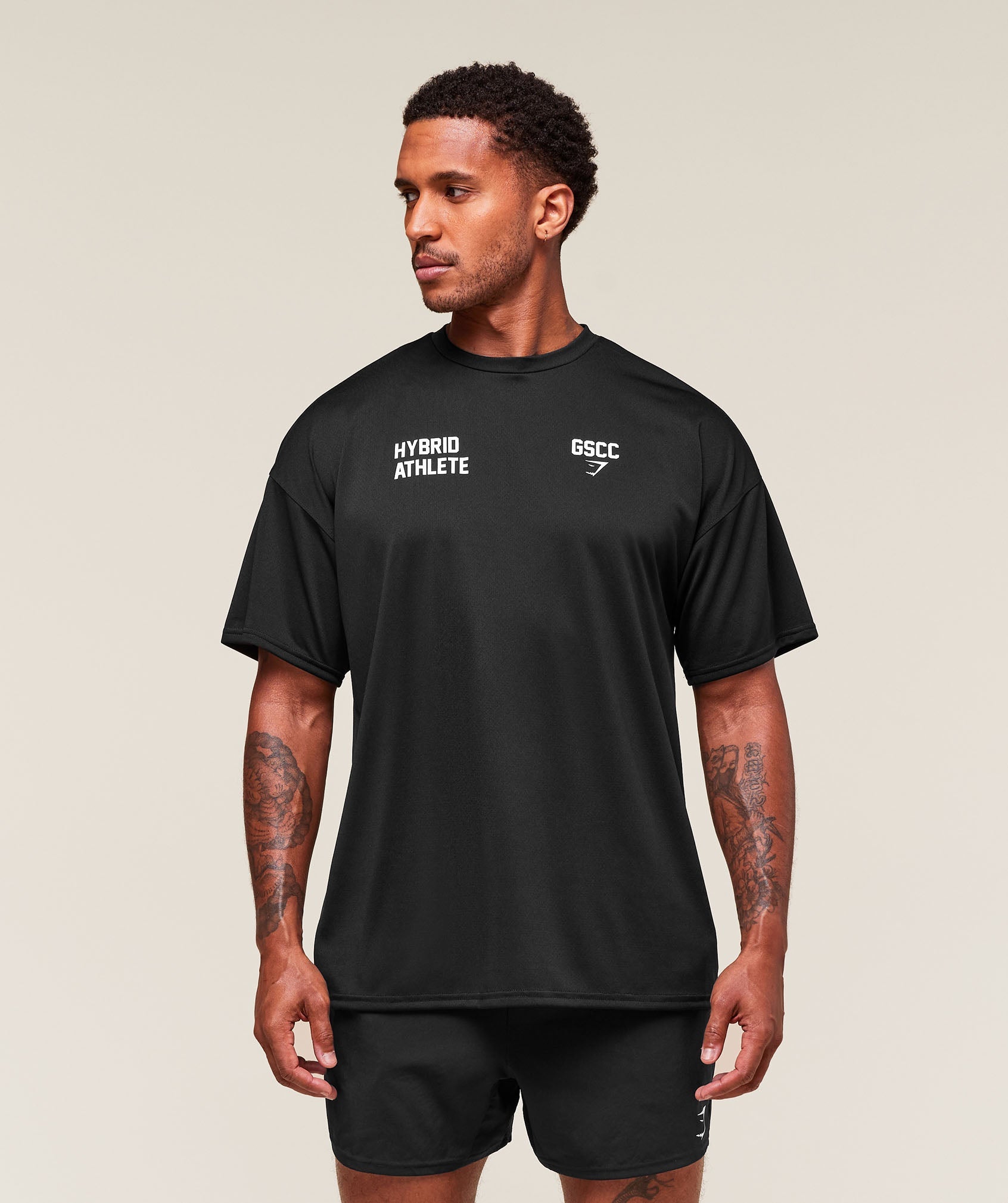 Hybrid Athlete T-Shirt - Black