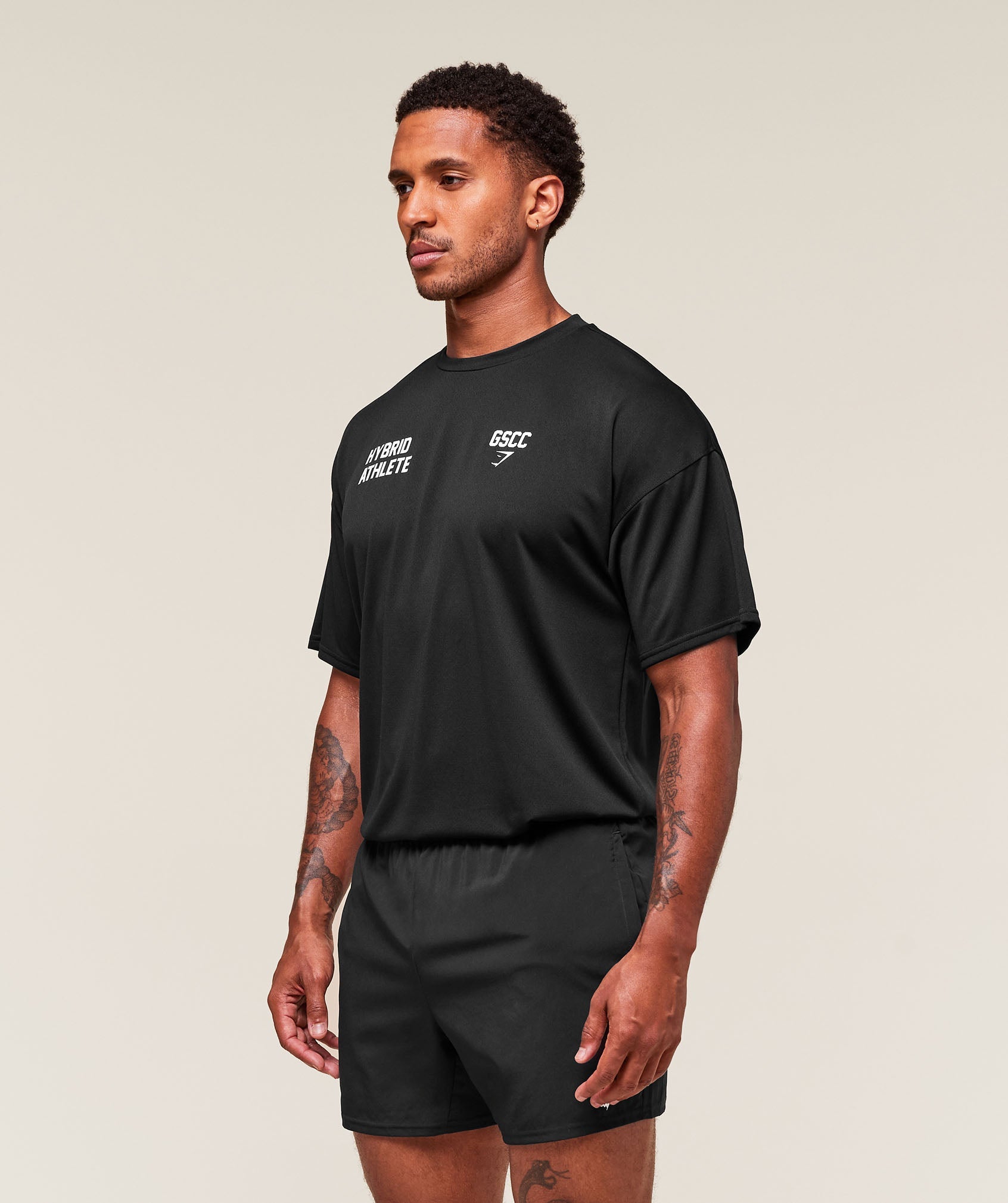 Hybrid Athlete T-Shirt - Black