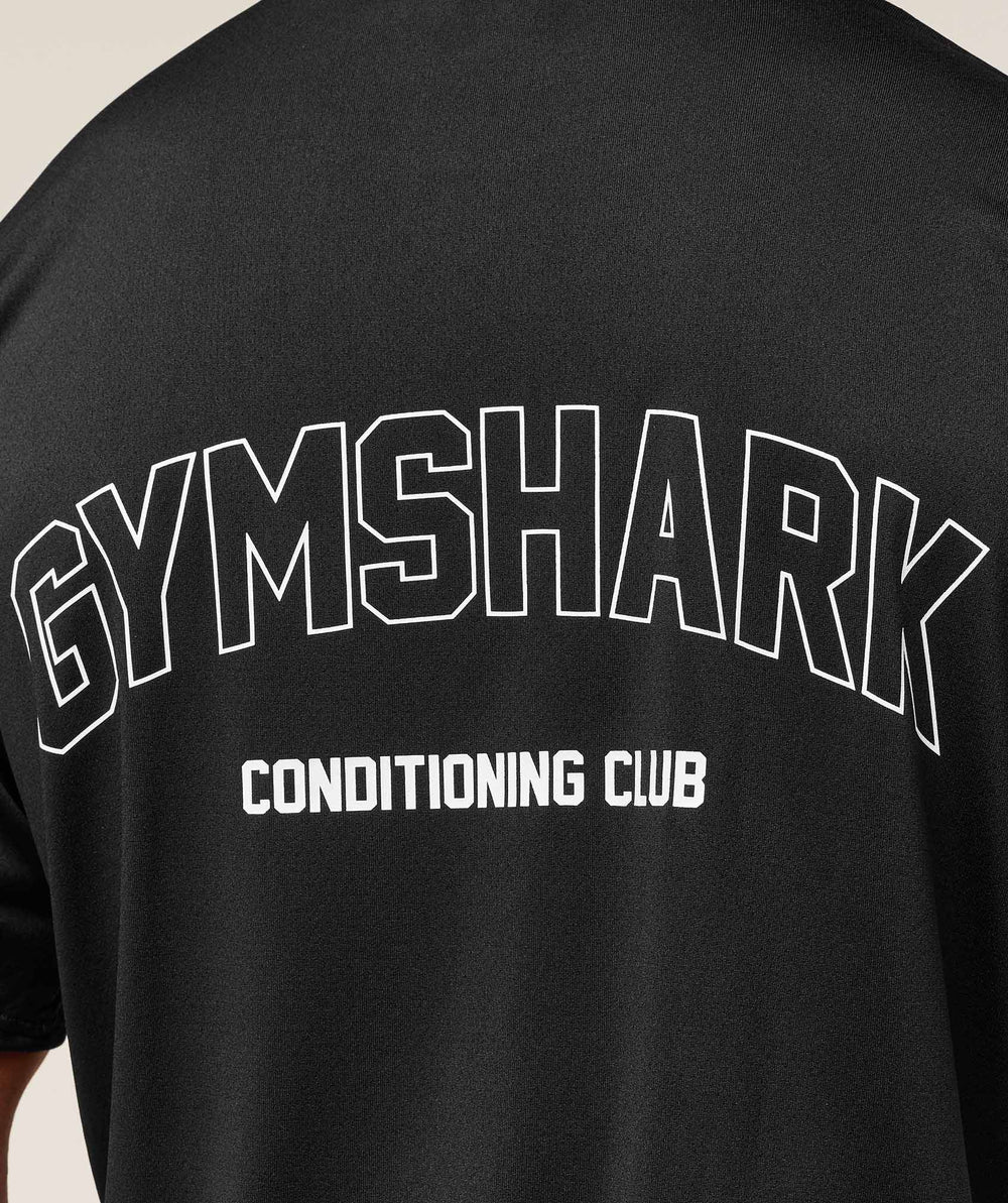 Hybrid Athlete T-Shirt - Black
