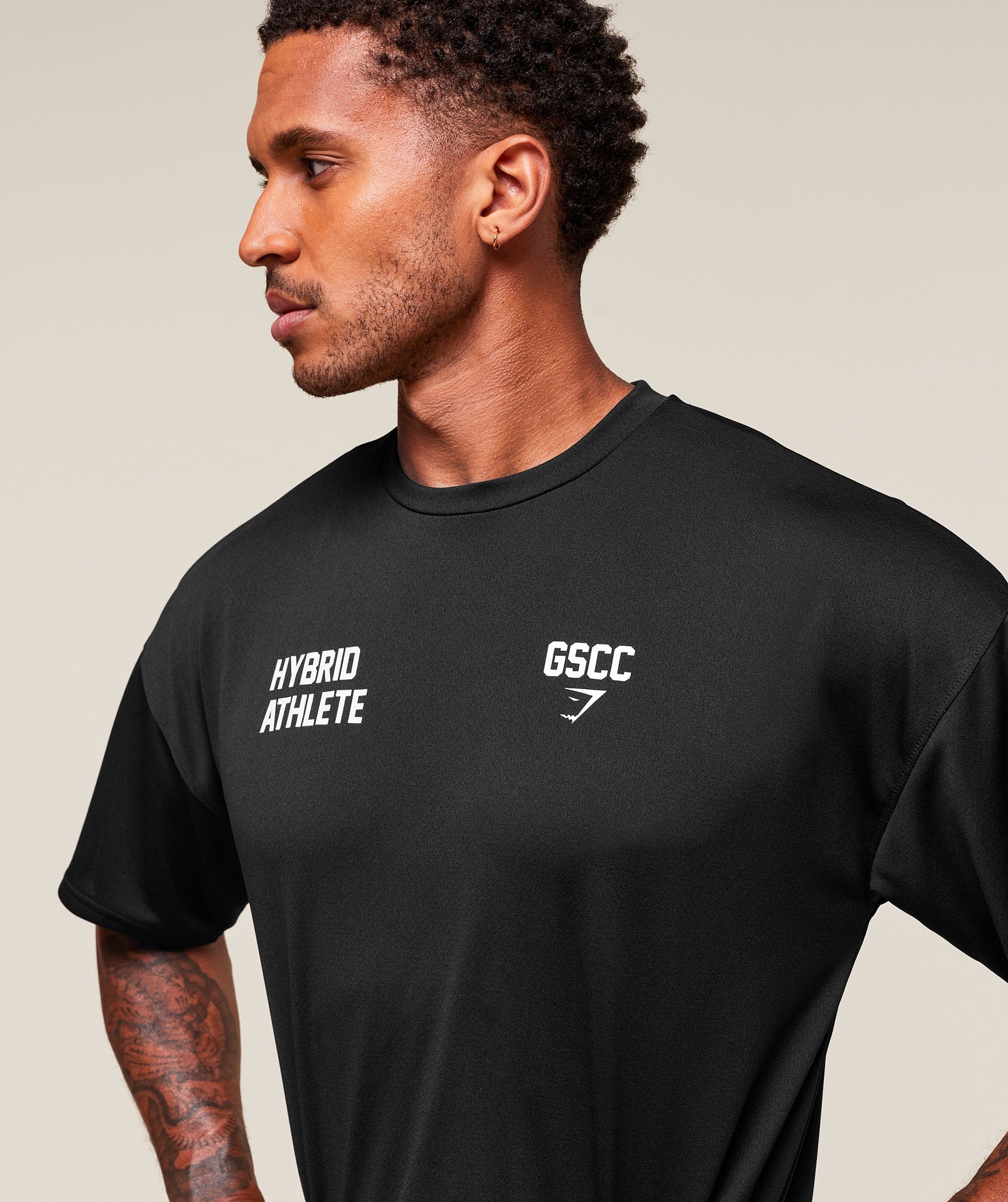 Hybrid Athlete T-Shirt - Black
