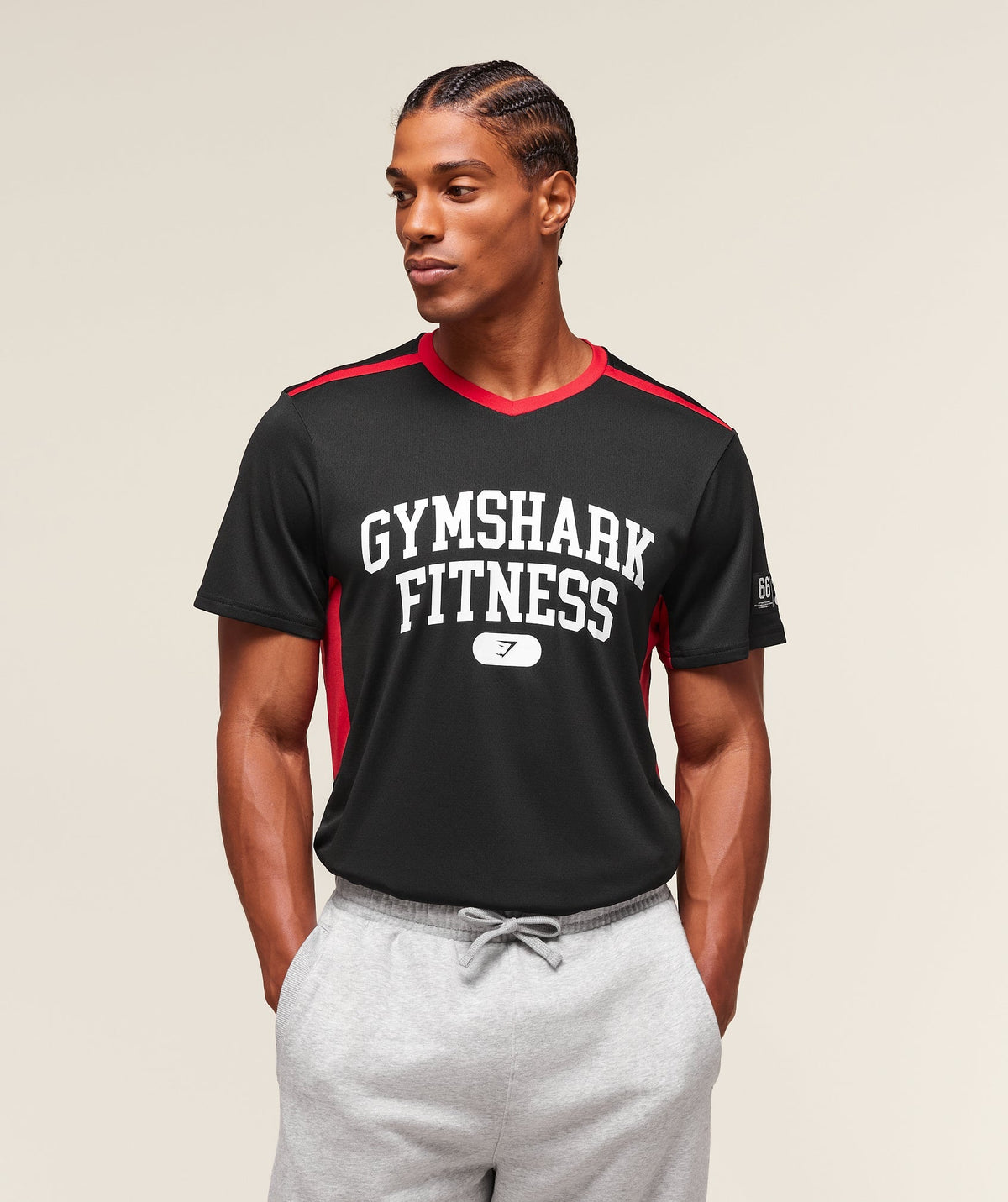 Varsity Tech T-Shirt - Black