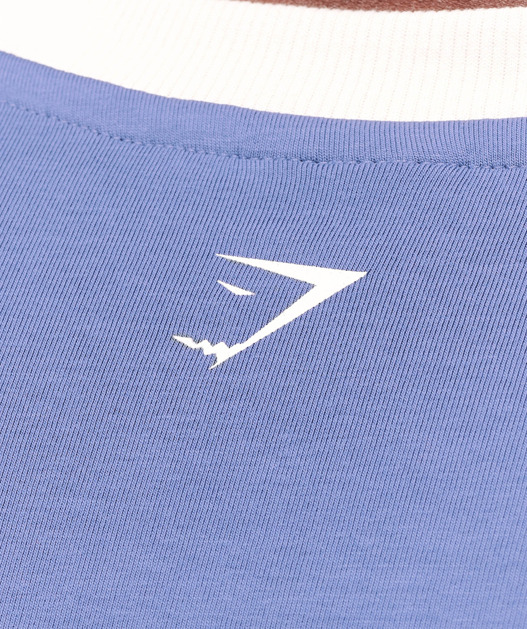 XXL Strength Dept Ringer T-Shirt - Worn Blue