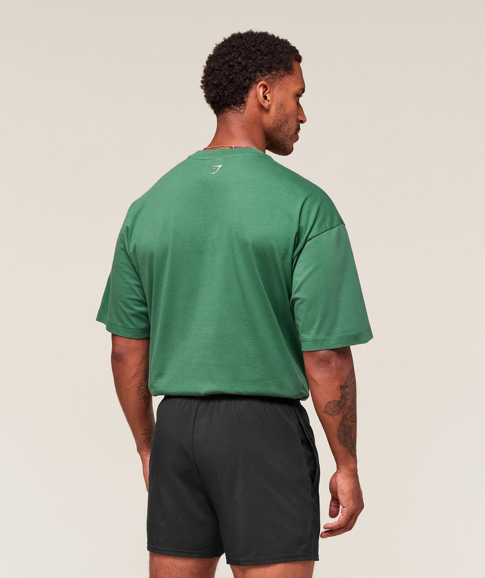 Worn Graphic T-Shirt - Lift Green