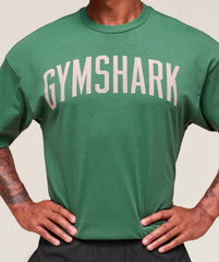 Worn Graphic T-Shirt - Lift Green
