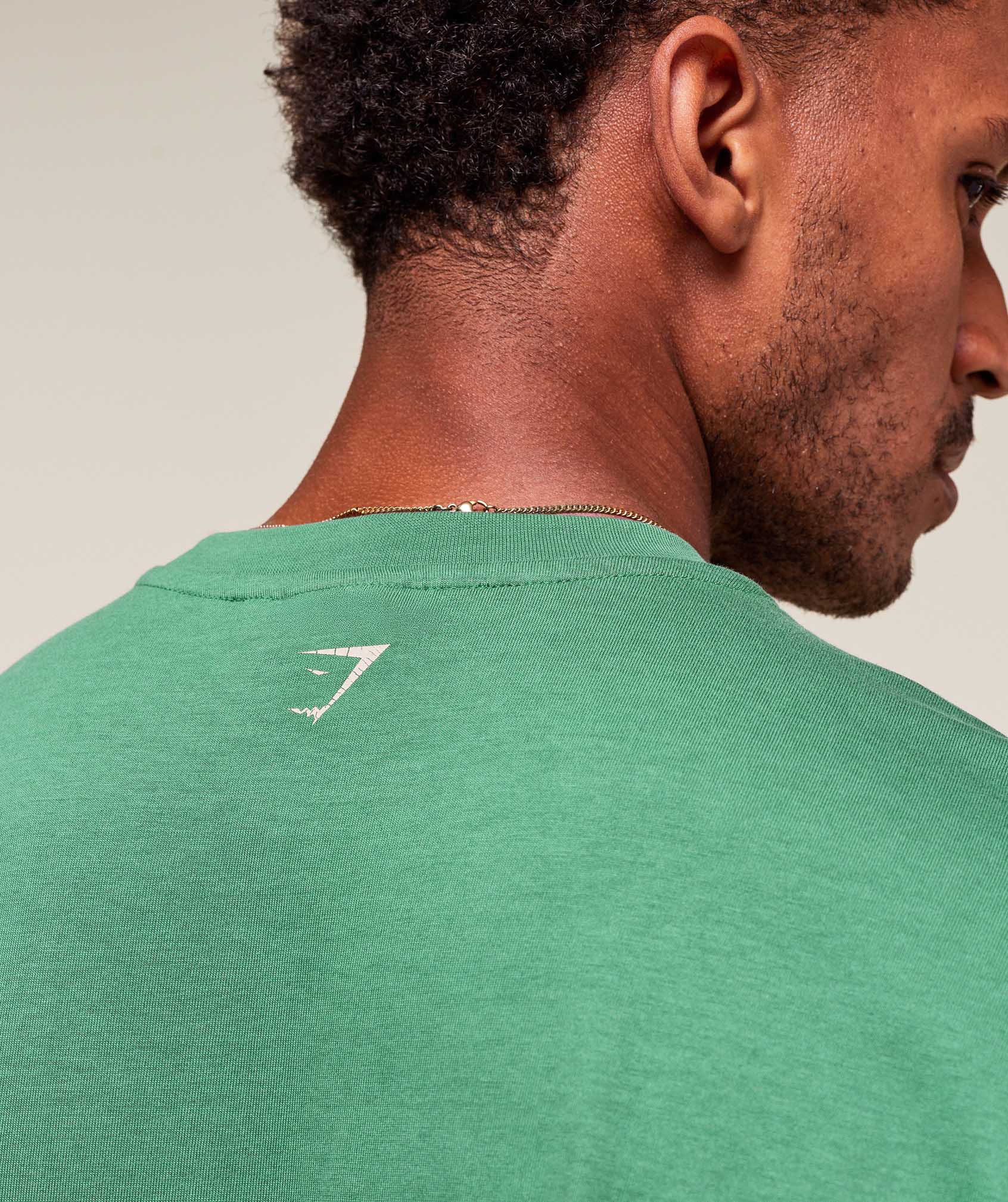 Worn Graphic T-Shirt - Lift Green