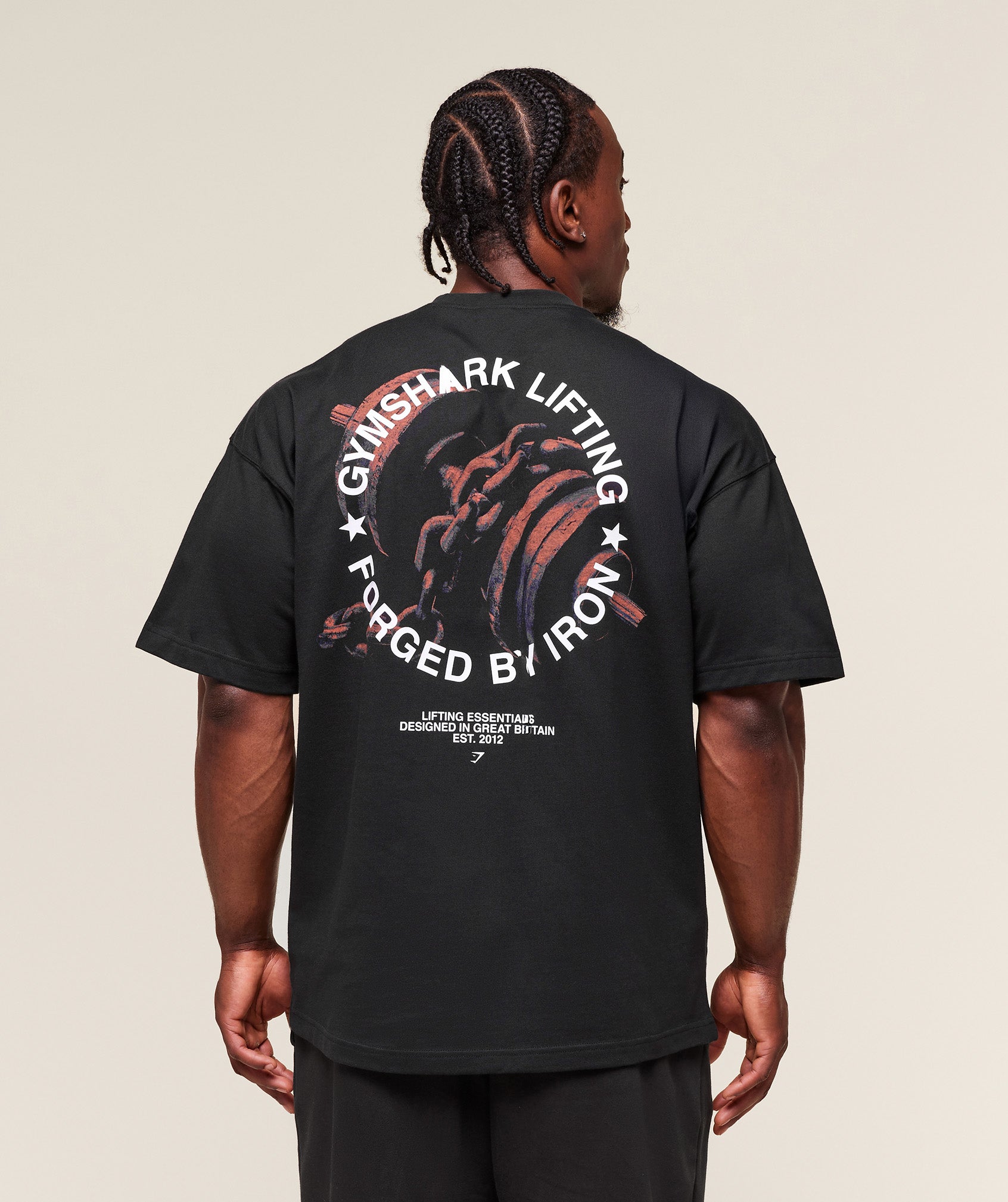 Forged By Iron T-Shirt - Black