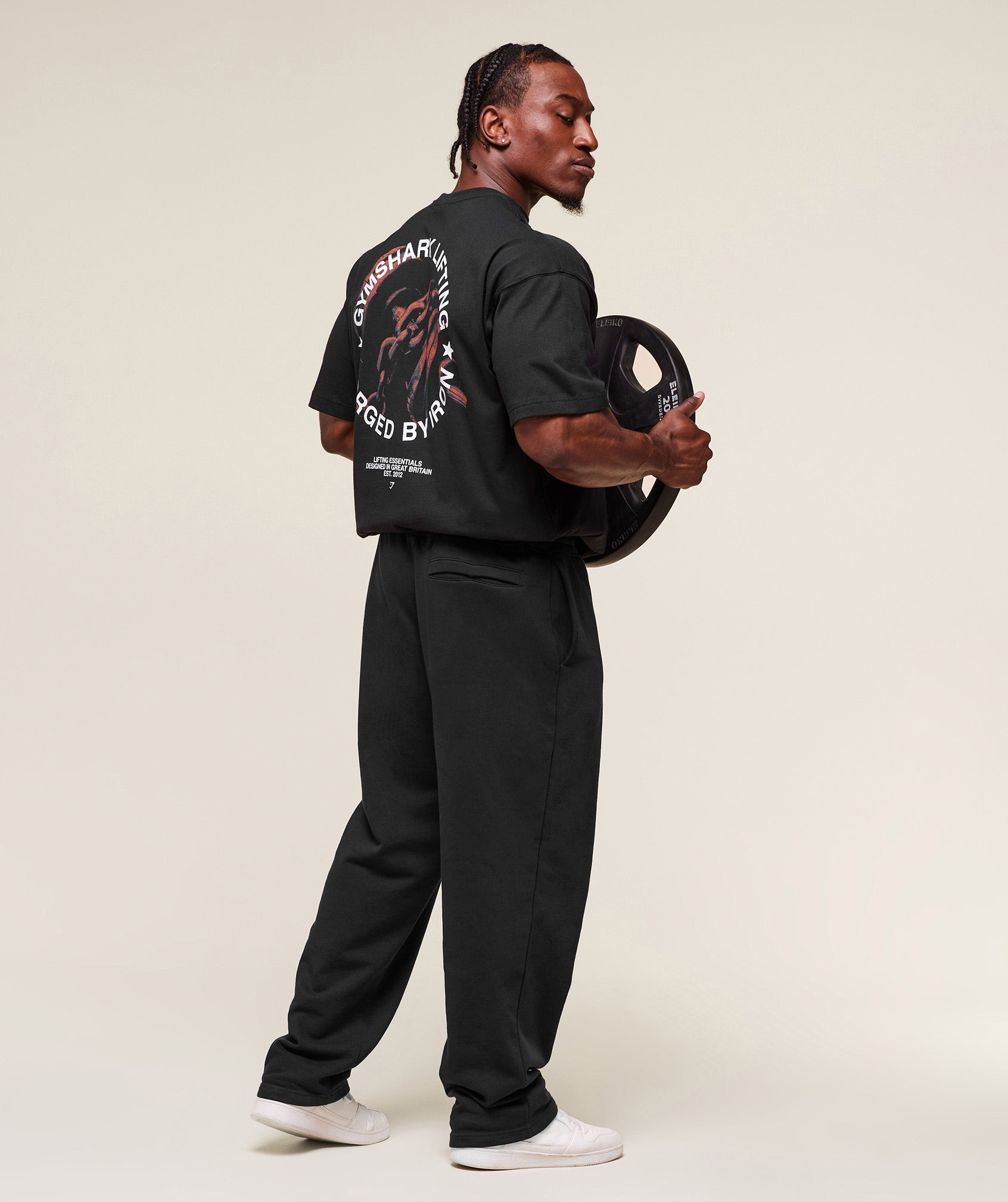 Forged By Iron T-Shirt - Black