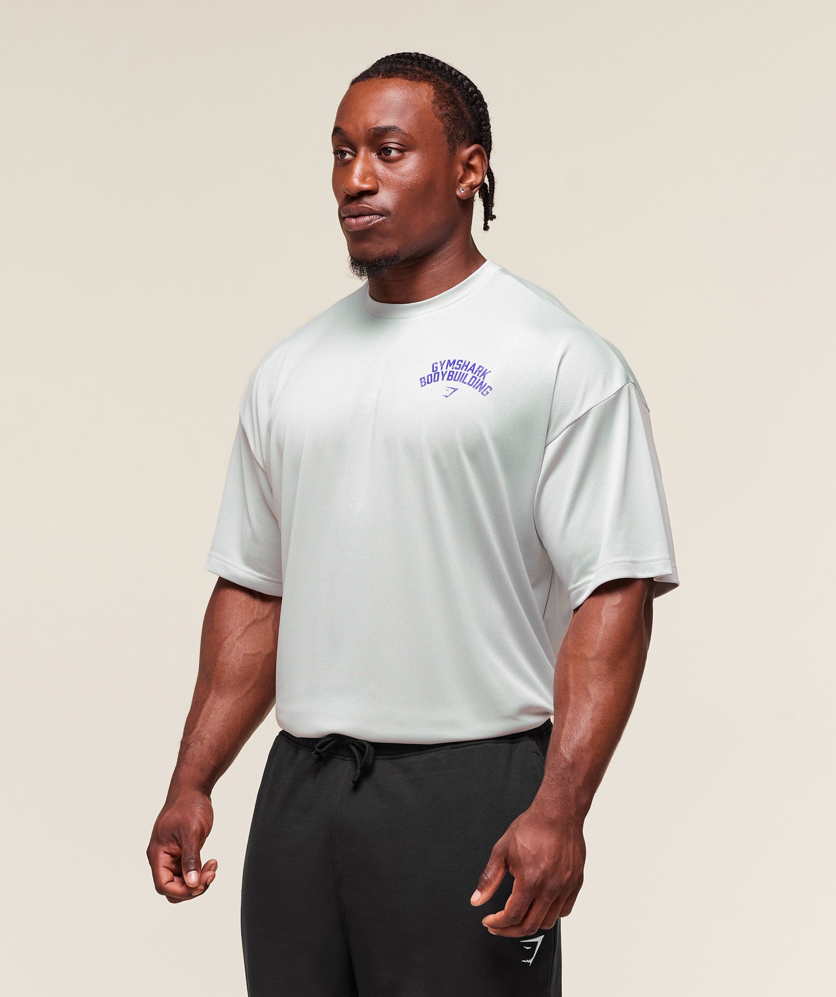 Olympic Bar T-Shirt - Metal Grey
