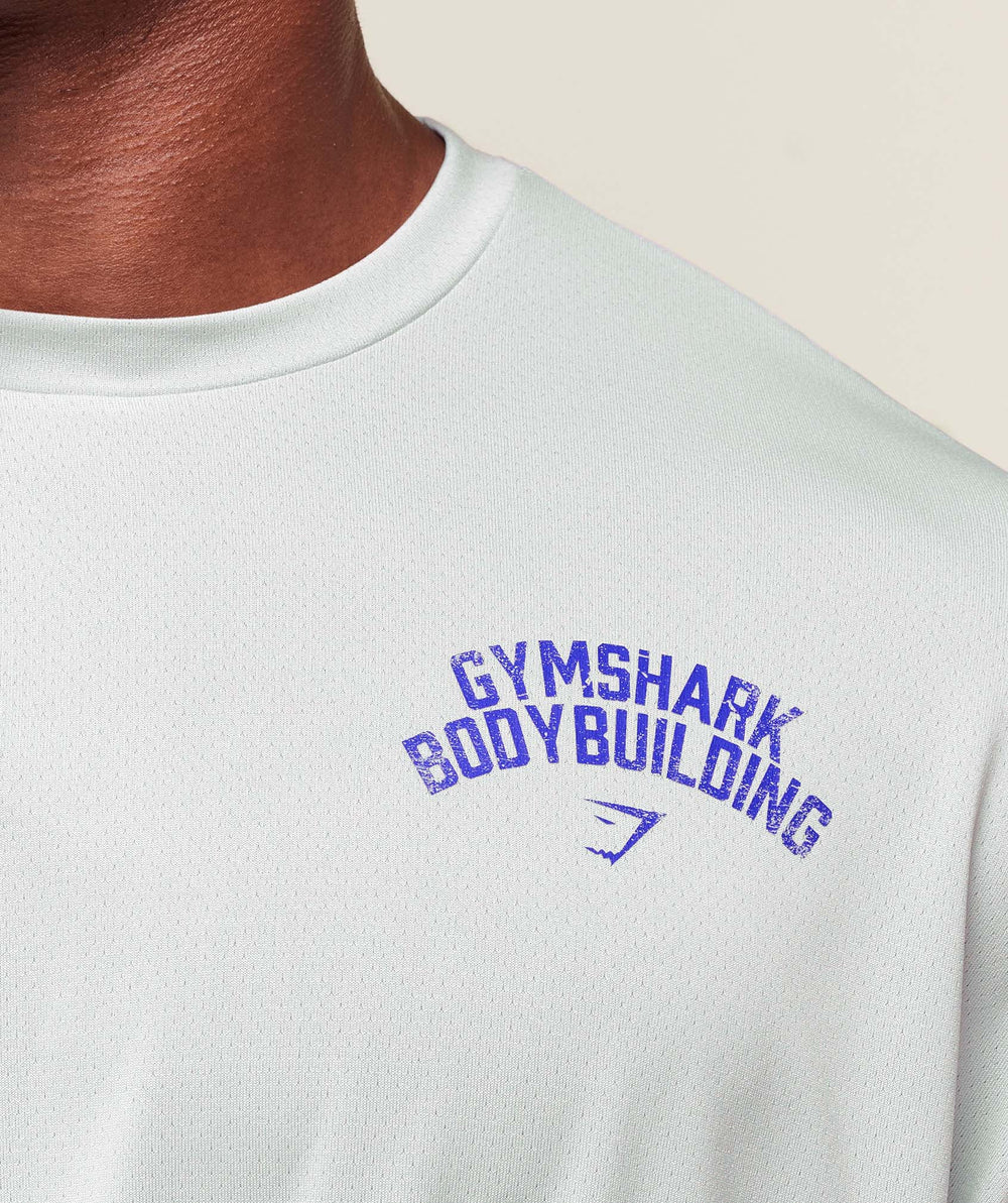 Olympic Bar T-Shirt - Metal Grey