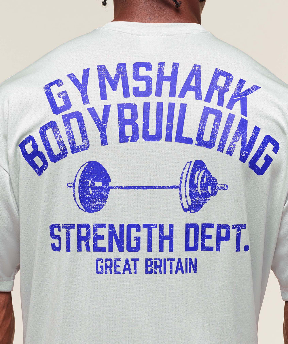 Olympic Bar T-Shirt - Metal Grey