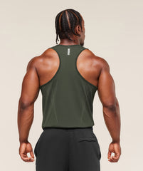 Shadow Seamless Stringer - Trail Green