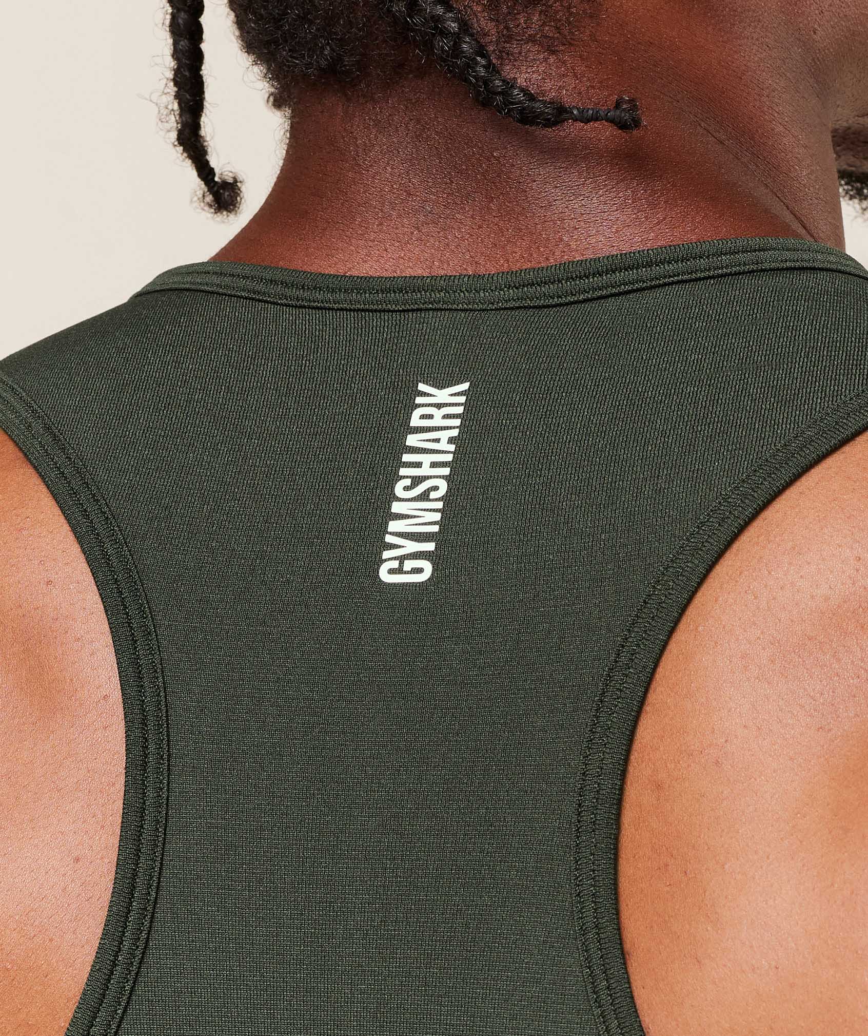 Shadow Seamless Stringer - Trail Green