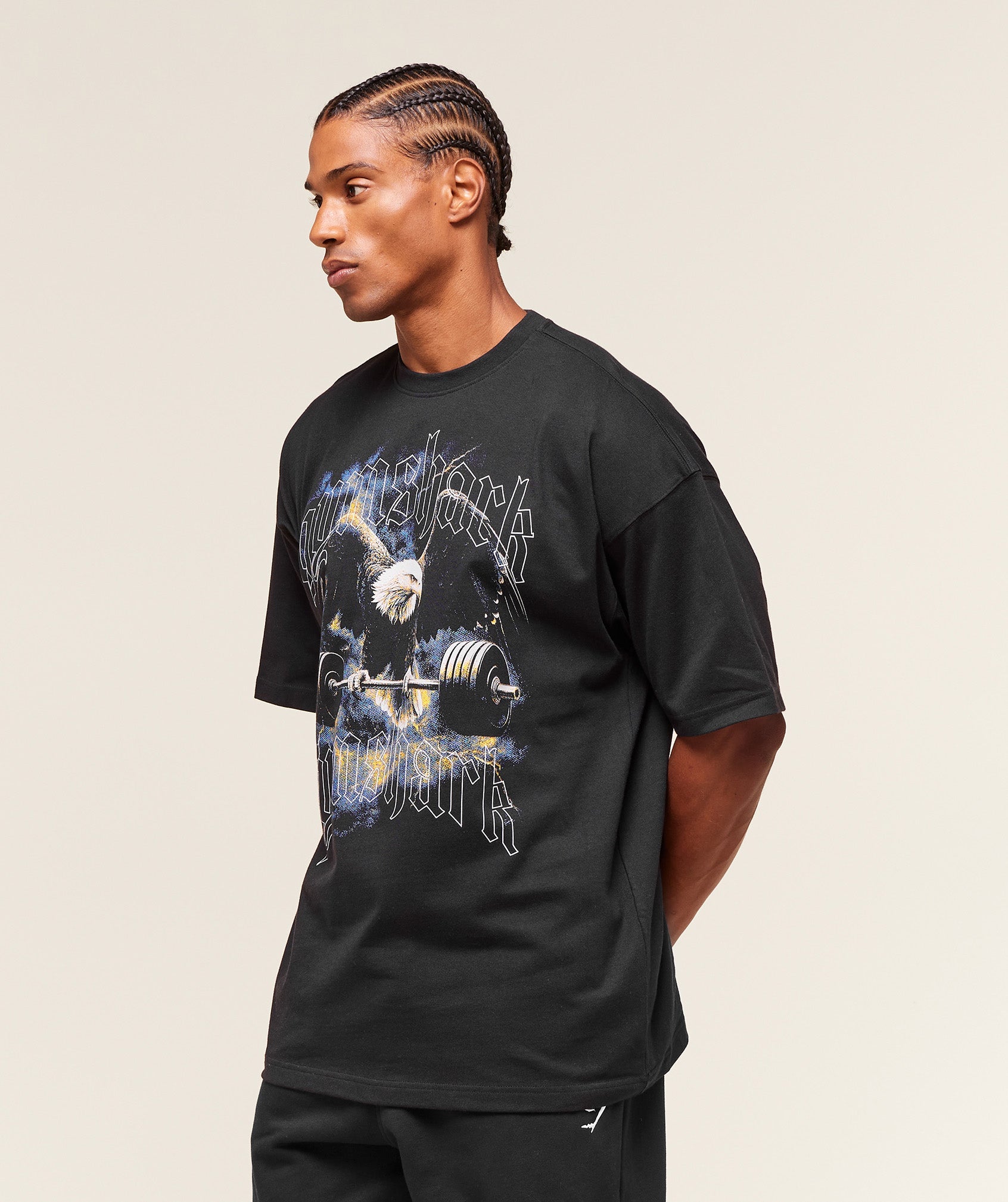 Eagle Graphic T-Shirt - Black