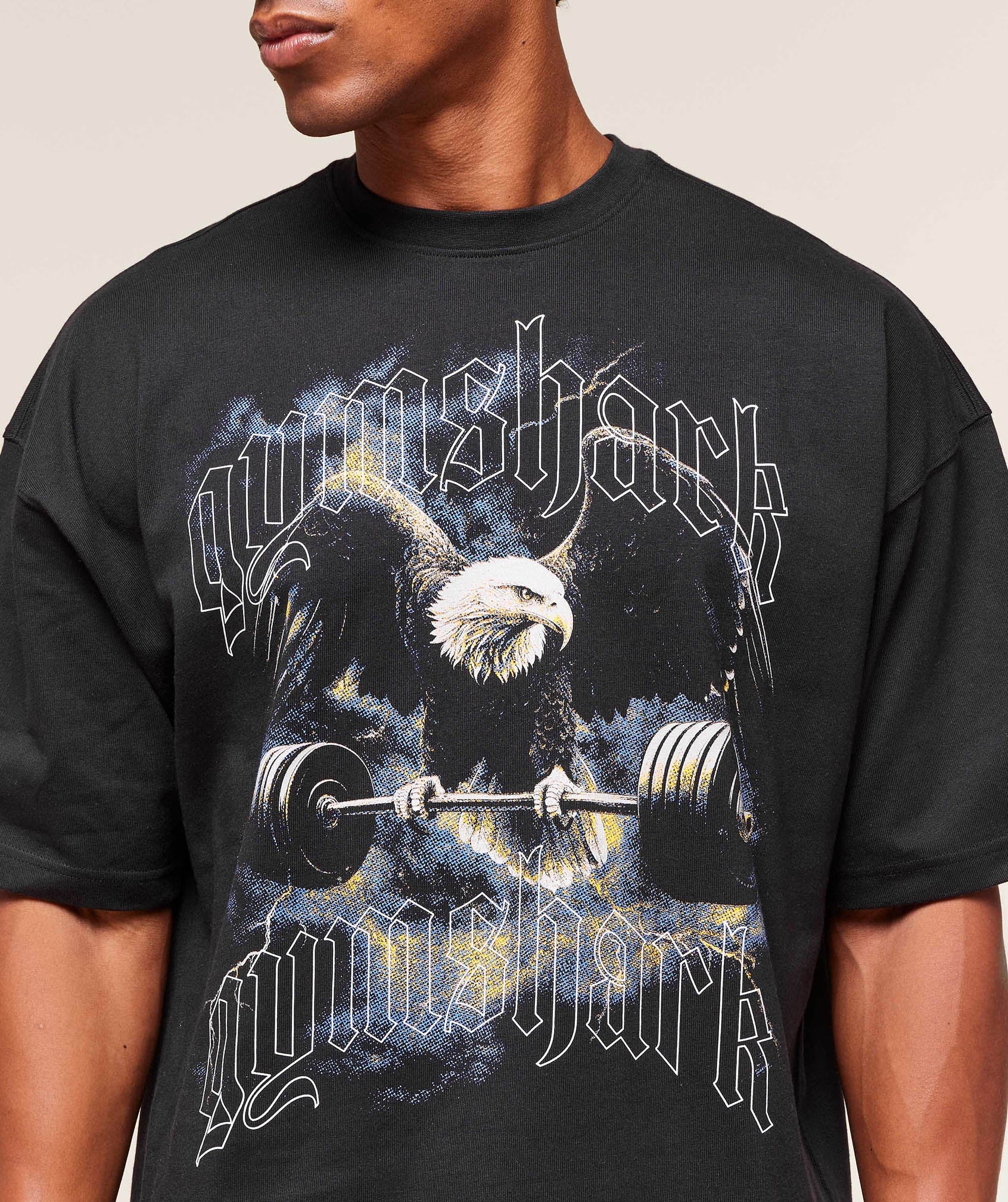 Eagle Graphic T-Shirt - Black