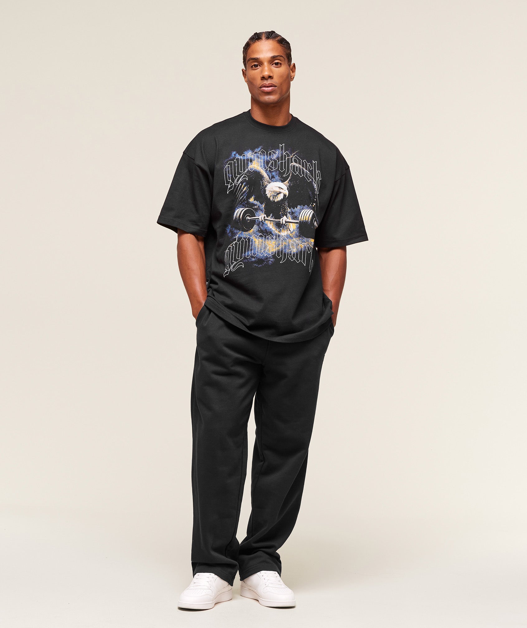 Eagle Graphic T-Shirt - Black
