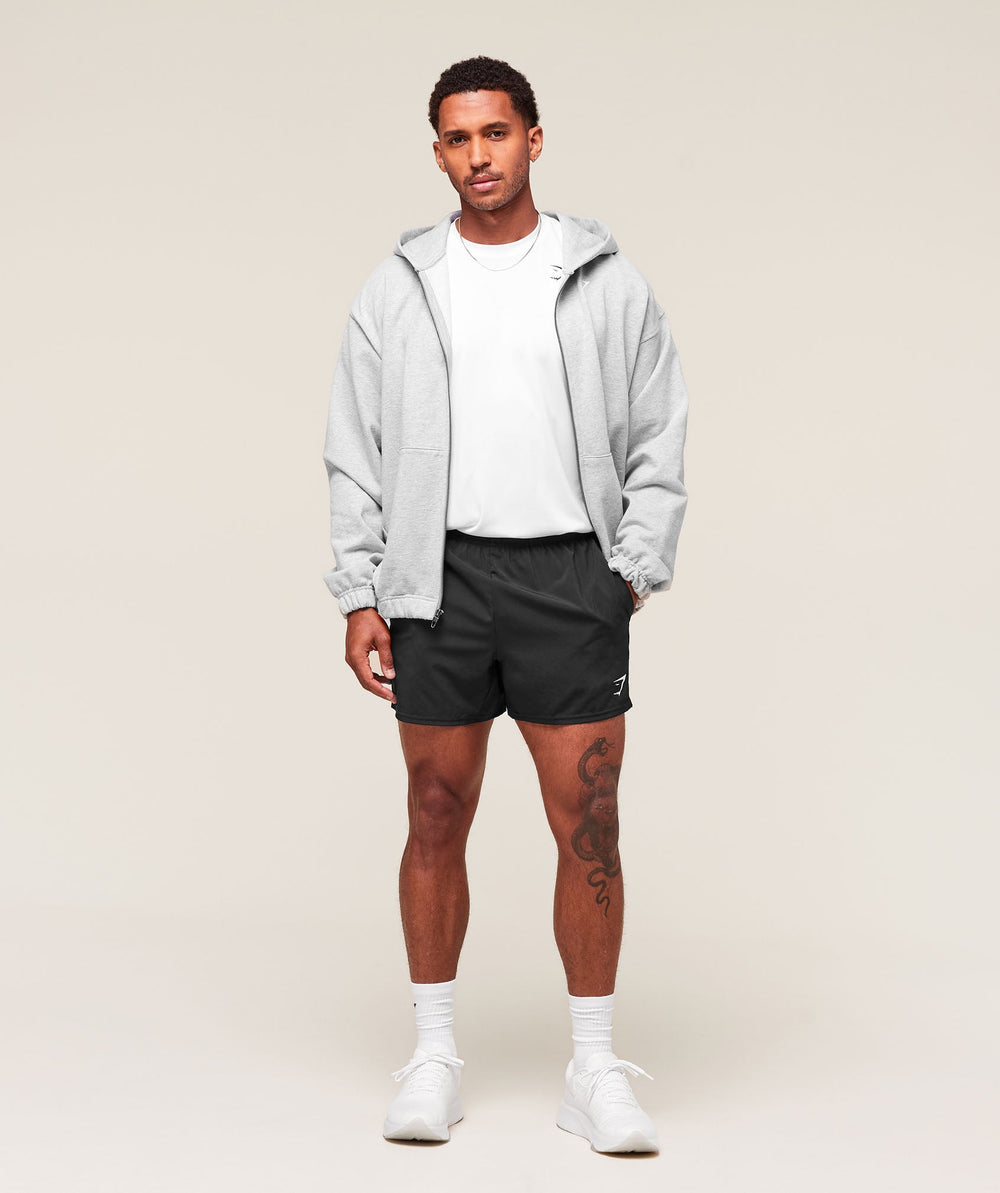 Arrival Oversized Long Sleeve T-Shirt - White