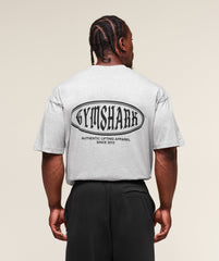Authentic Lifting Apparel T-Shirt - Light Grey Core Marl