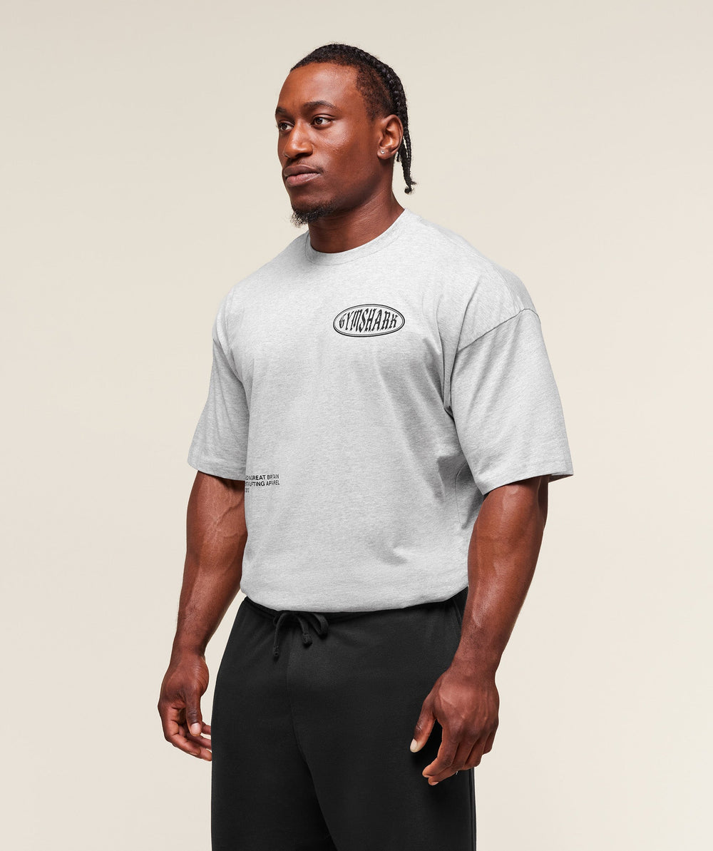 Authentic Lifting Apparel T-Shirt - Light Grey Core Marl