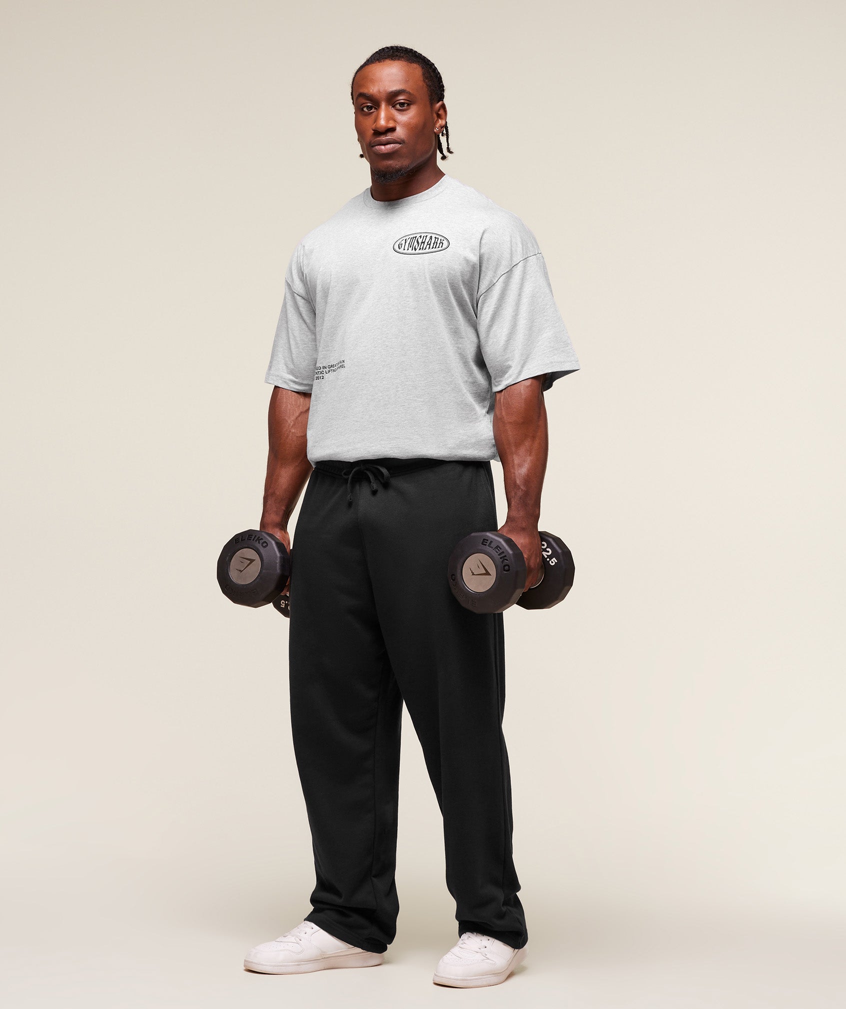Authentic Lifting Apparel T-Shirt - Light Grey Core Marl