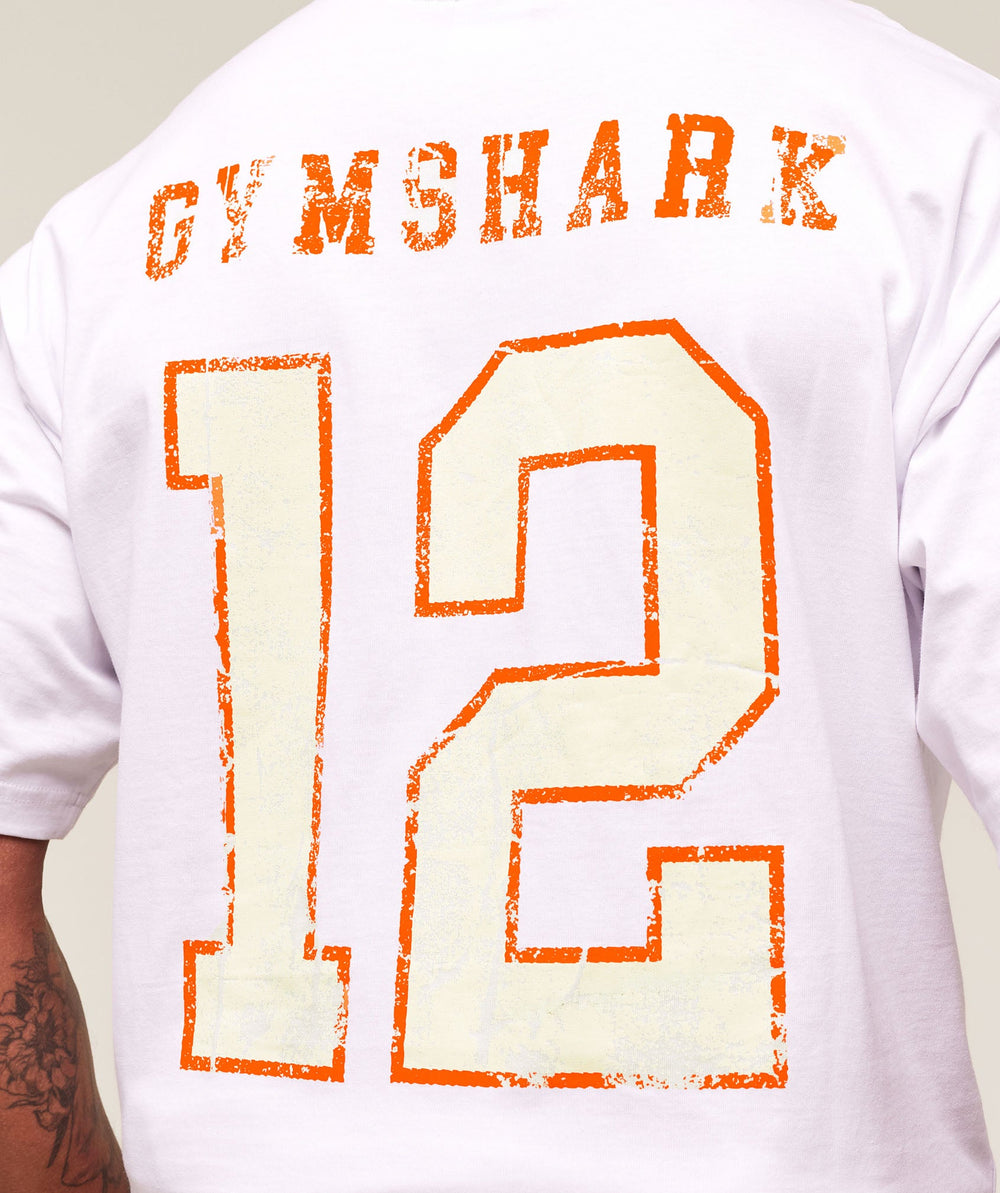 Collegiate Graphic T-shirt - White