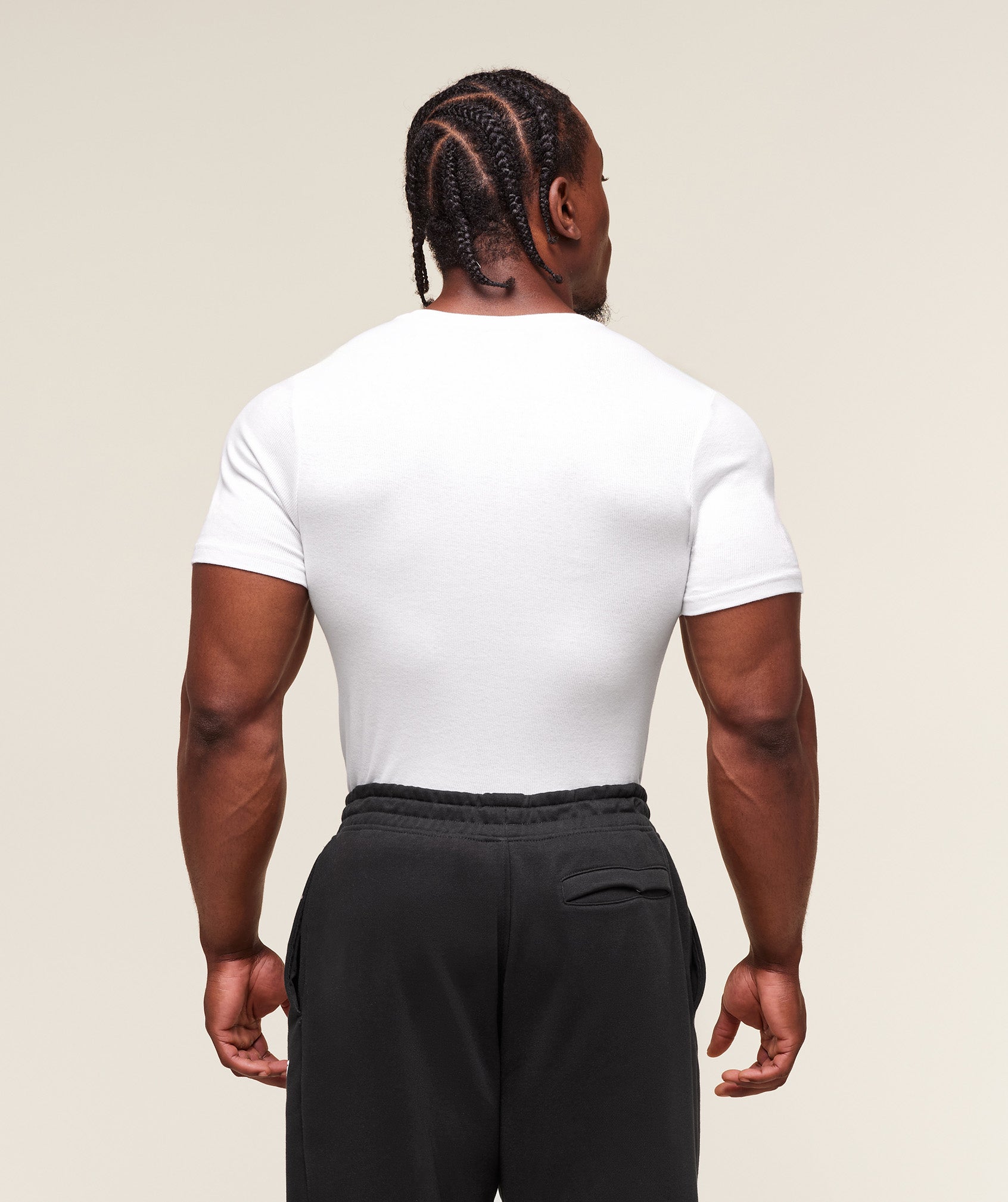 Legacy Ribbed T-Shirt - White