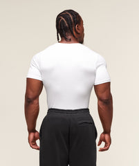 Legacy Ribbed T-Shirt - White