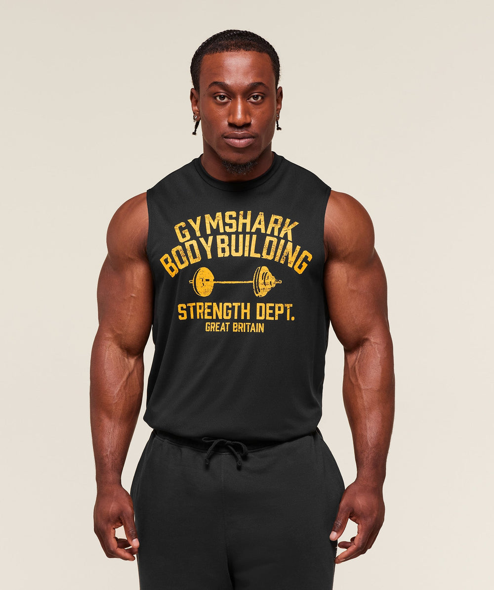 Olympic Bar Tank - Black