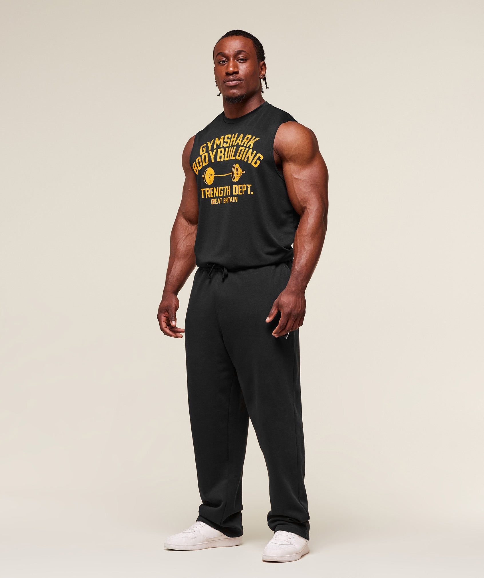 Olympic Bar Tank - Black