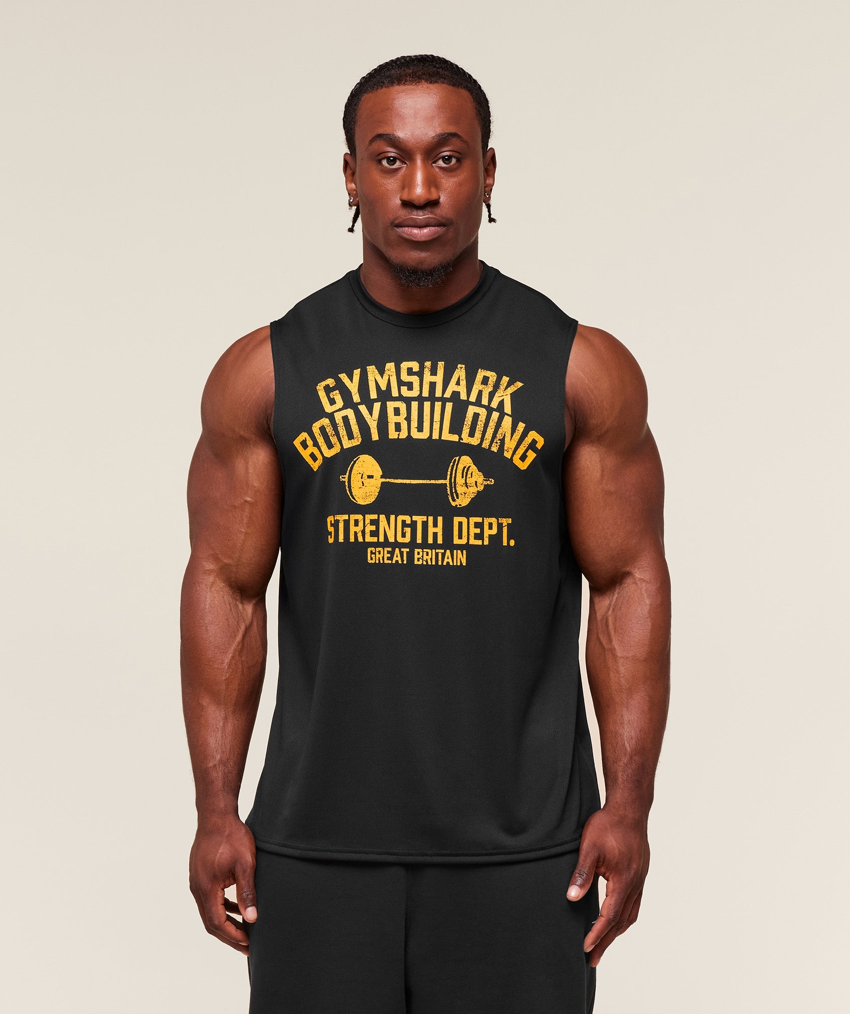 Olympic Bar Tank - Black