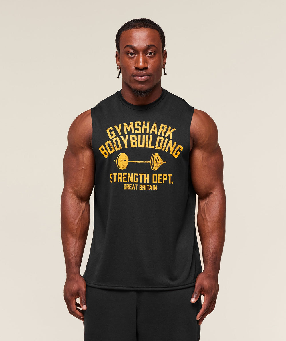 Olympic Bar Tank - Black