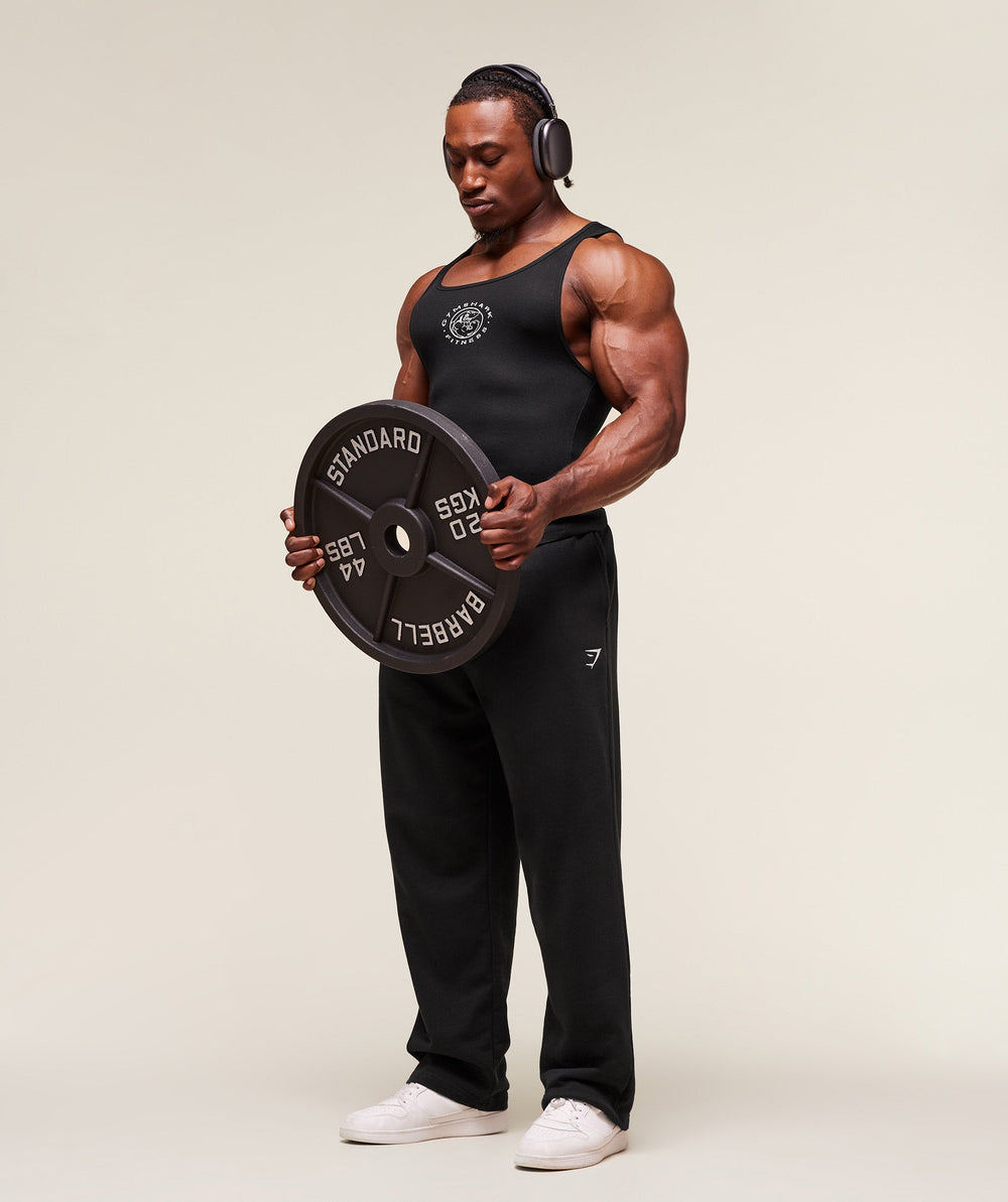 Legacy Ribbed Tank - Black