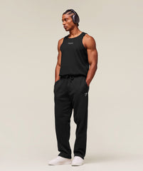 Premium Ribbed Tank - Black