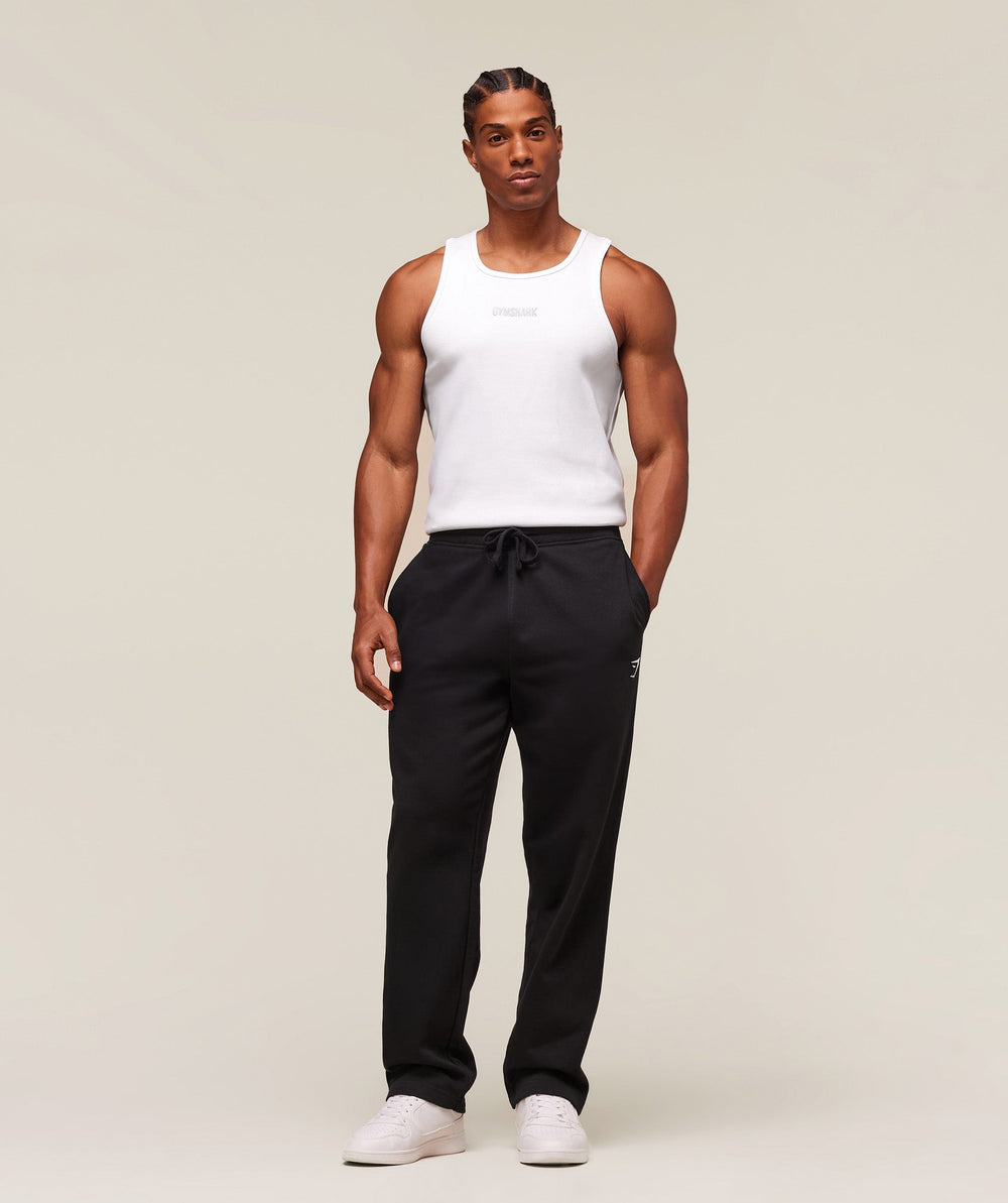 Premium Ribbed Tank - White