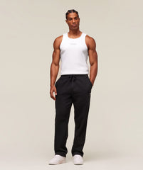 Premium Ribbed Tank - White