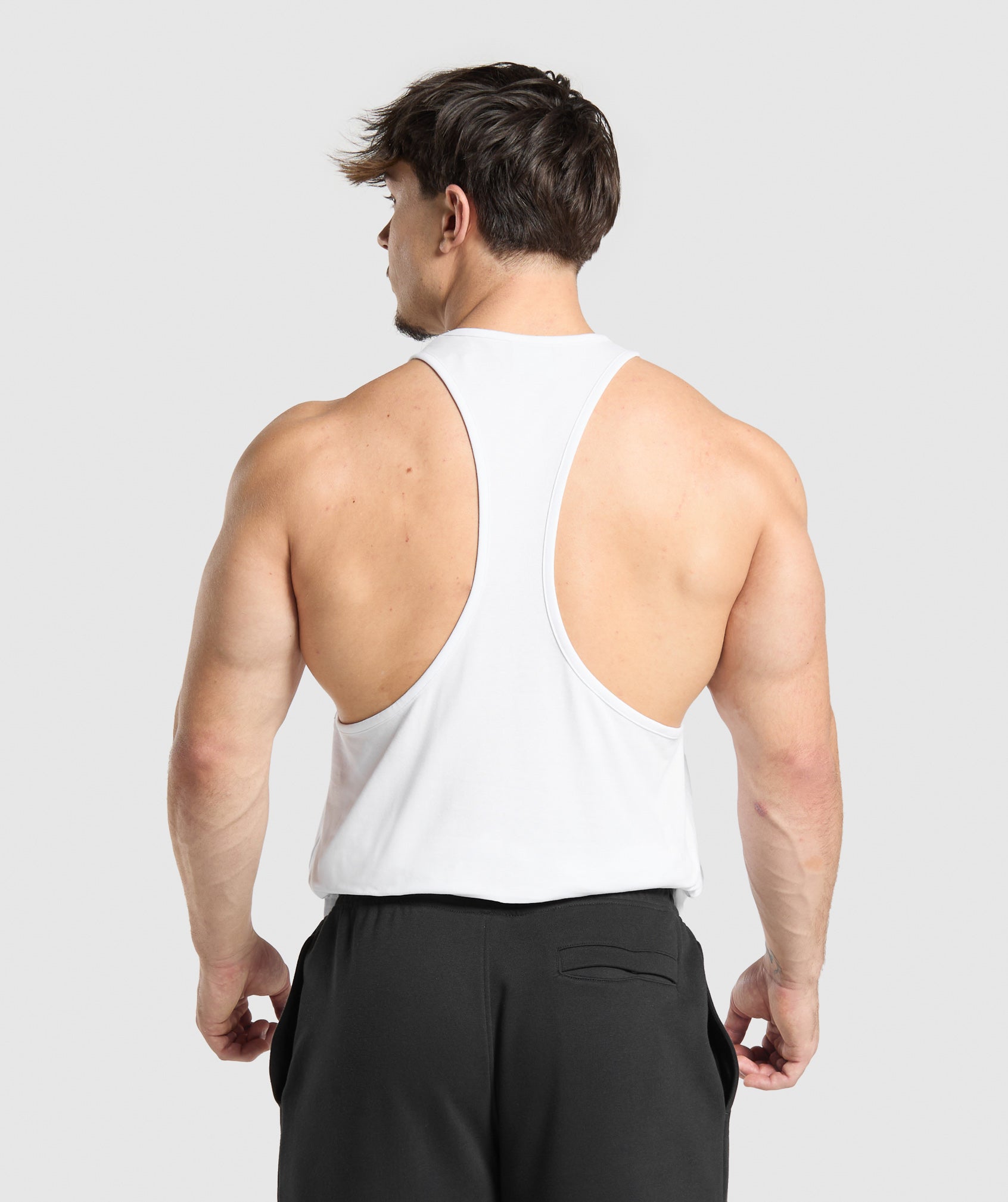 Critical Stringer - White