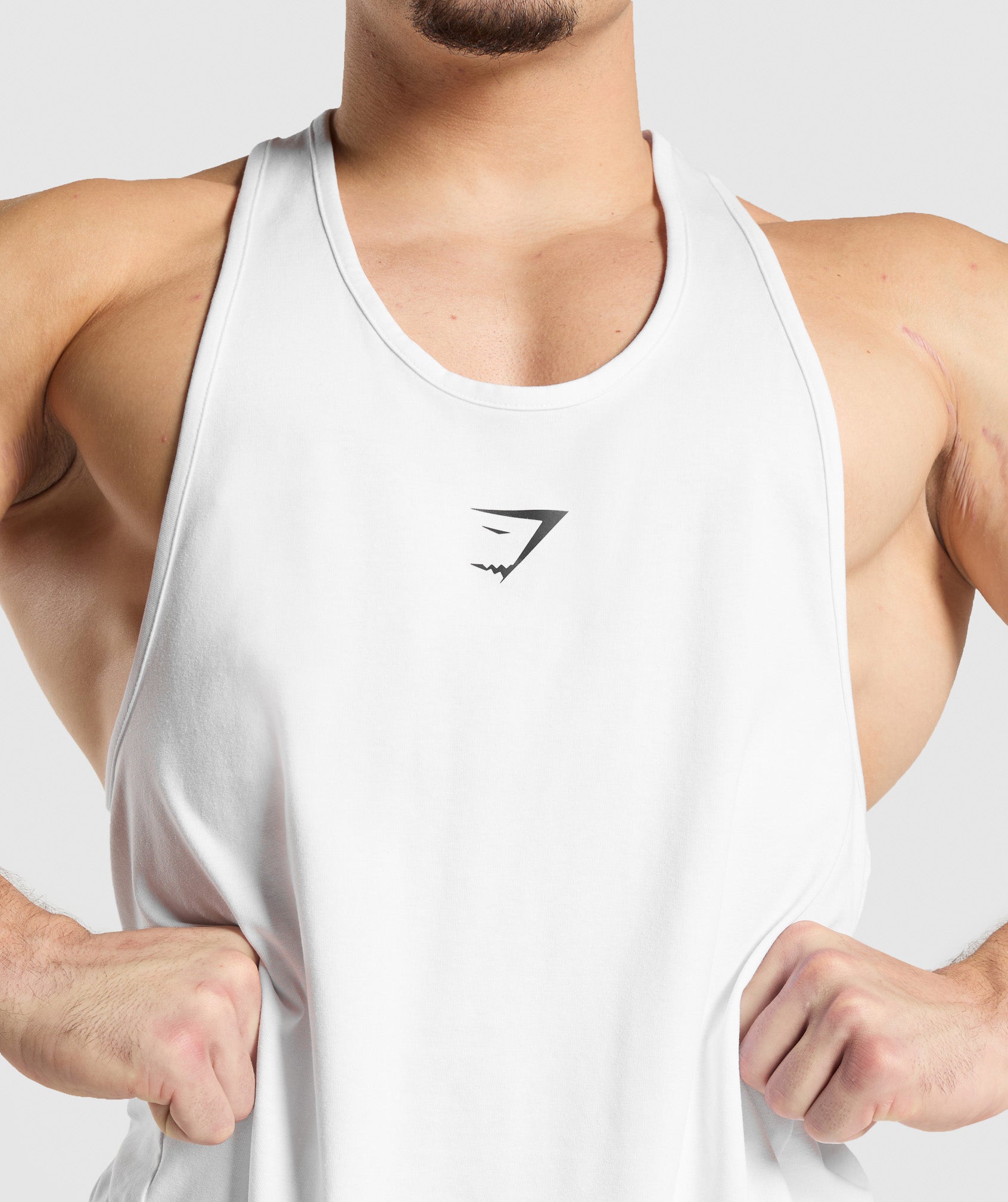 Critical Stringer - White
