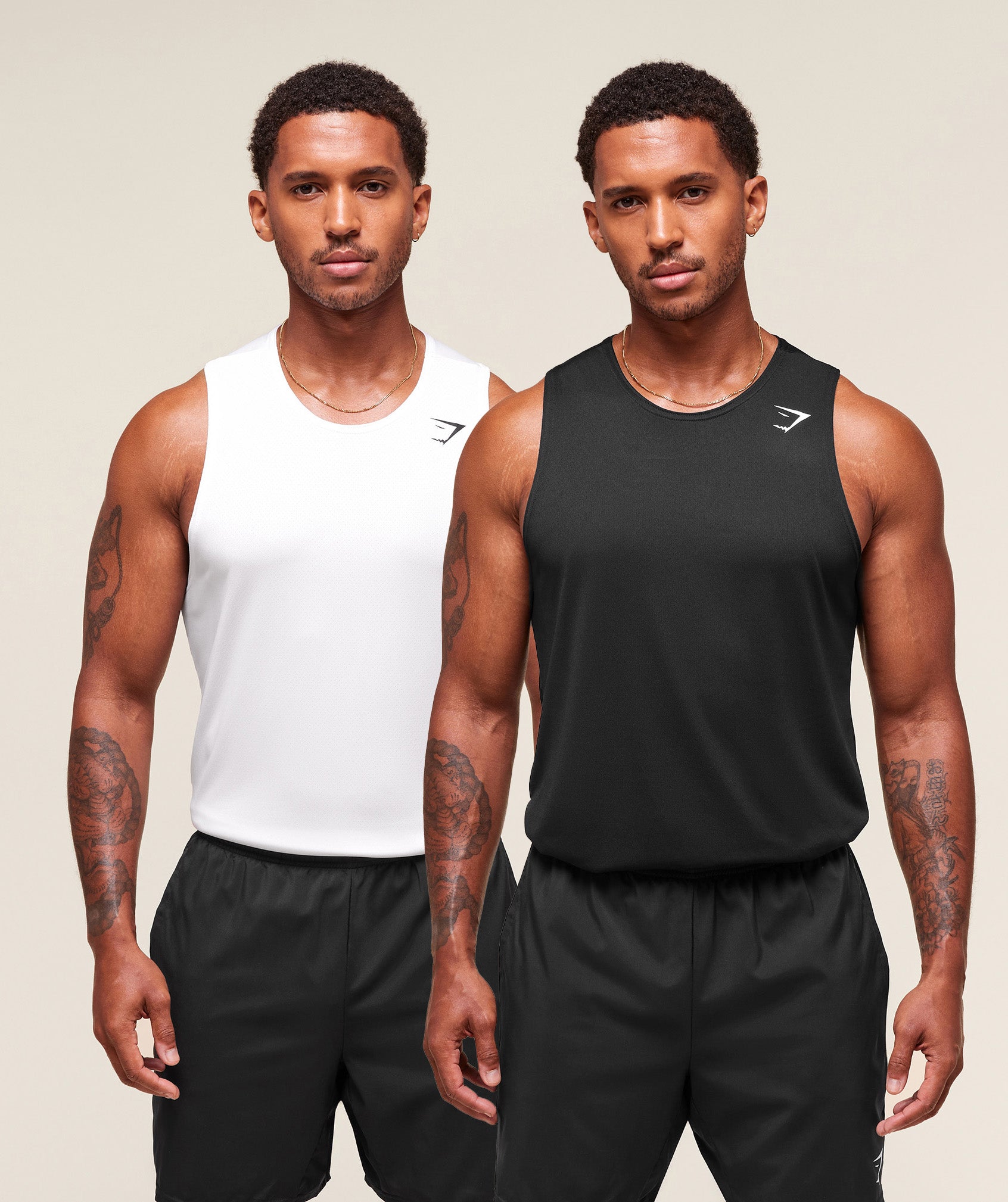 Everyday Performance Tank 2 Pack - White/Black