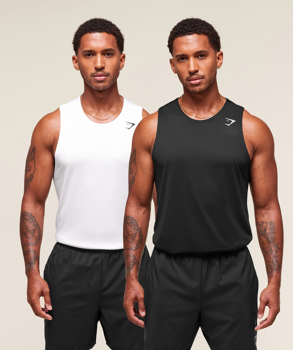 Everyday Performance Tank 2 Pack - White/Black